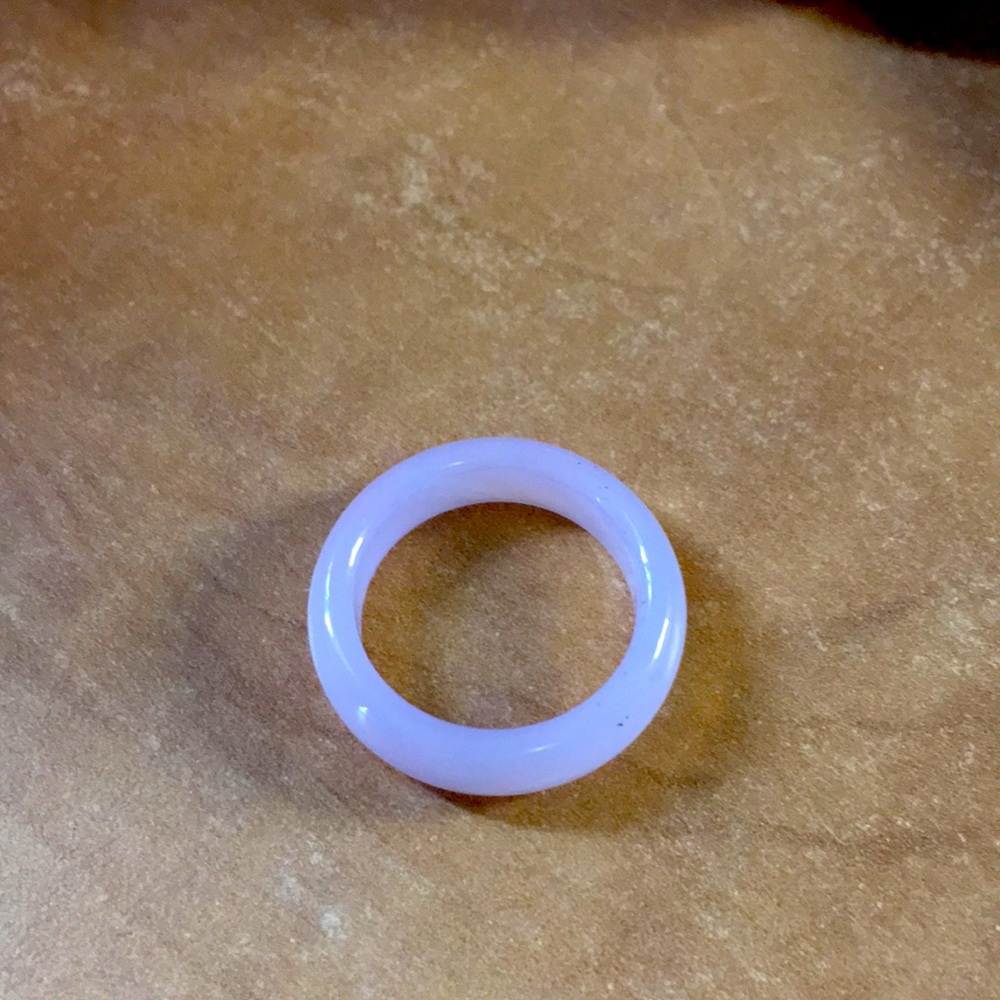 Rose Quartz Band Ring